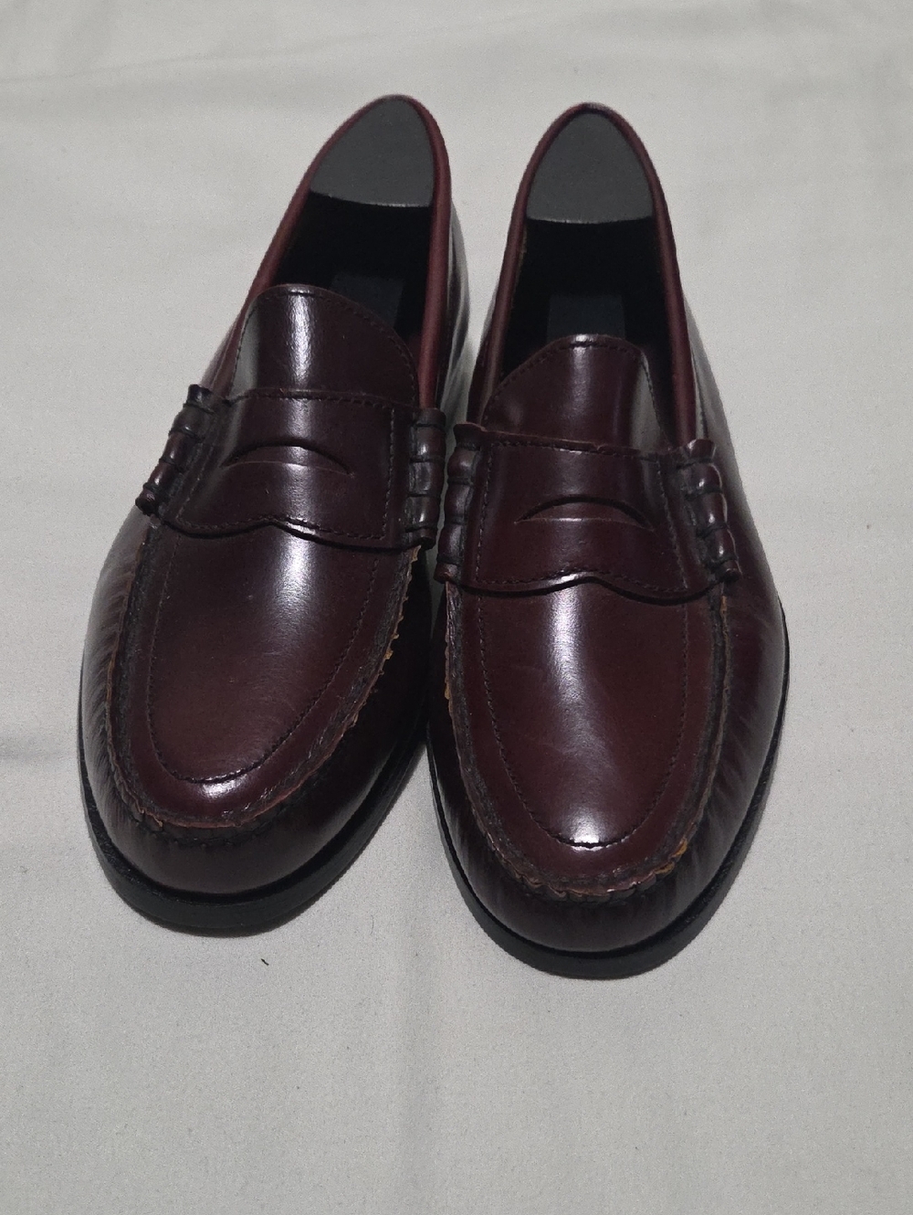Towncraft Burgundy Penny Loafers